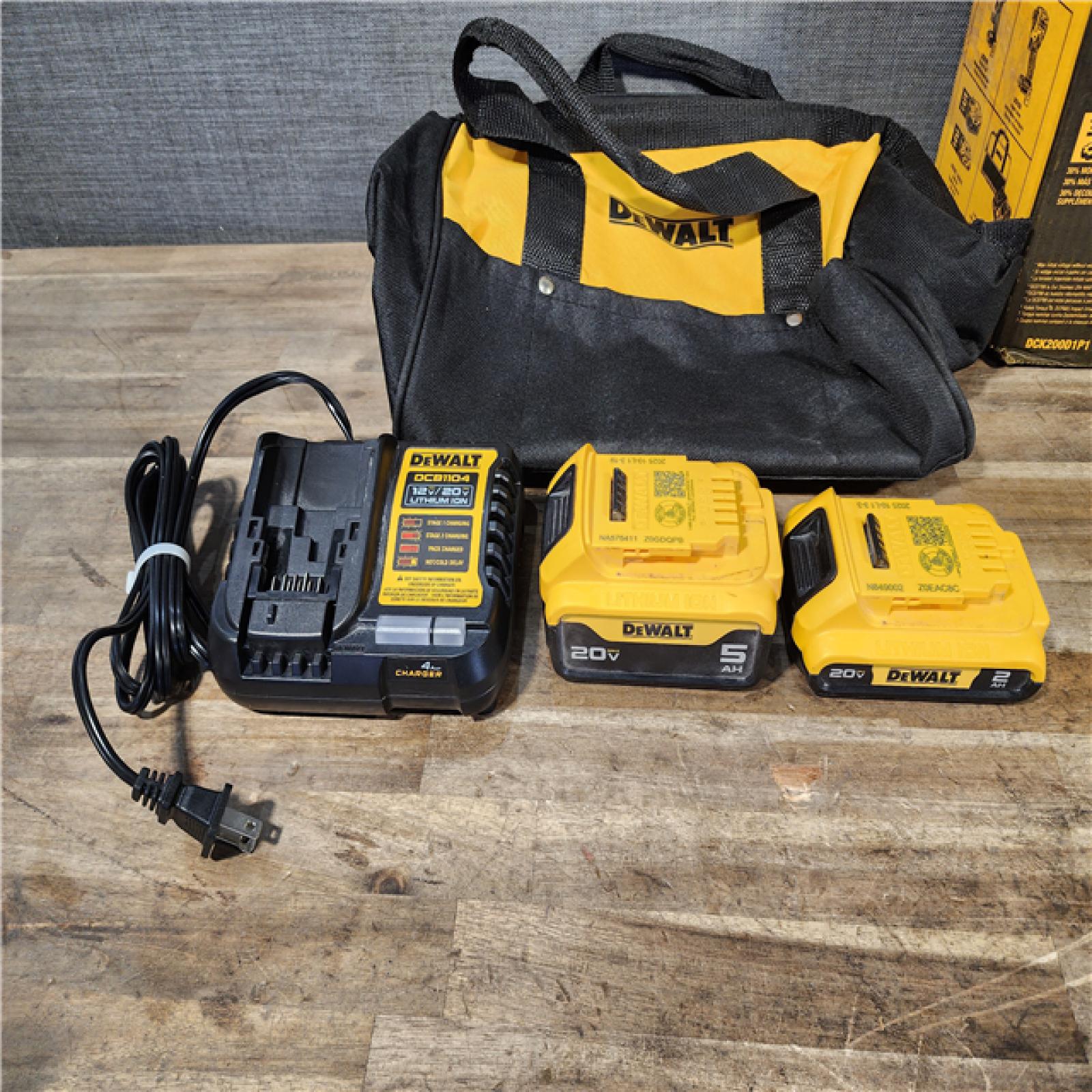 HOUSTON LOCATION - AS-IS DEWALT ATOMIC 20V MAX Lithium-Ion Cordless 2-Tool Combo Kit