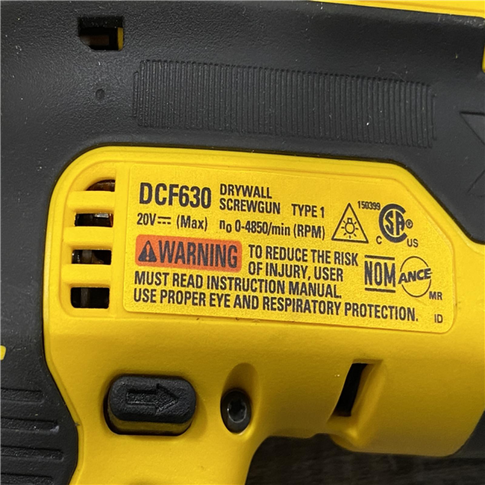 AS-IS DEWALT XR 20V MAX Lithium-Ion Cordless Brushless Screw Gun (Tool Only)
