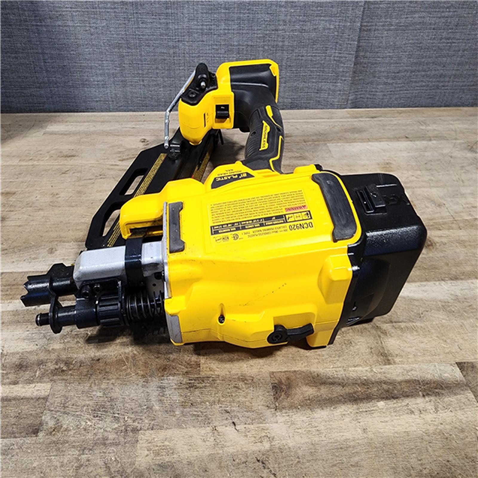 HOUSTON LOCATION - AS-IS DEWALT 20-Volt 21° Cordless Framing Nailer (Tool-Only)