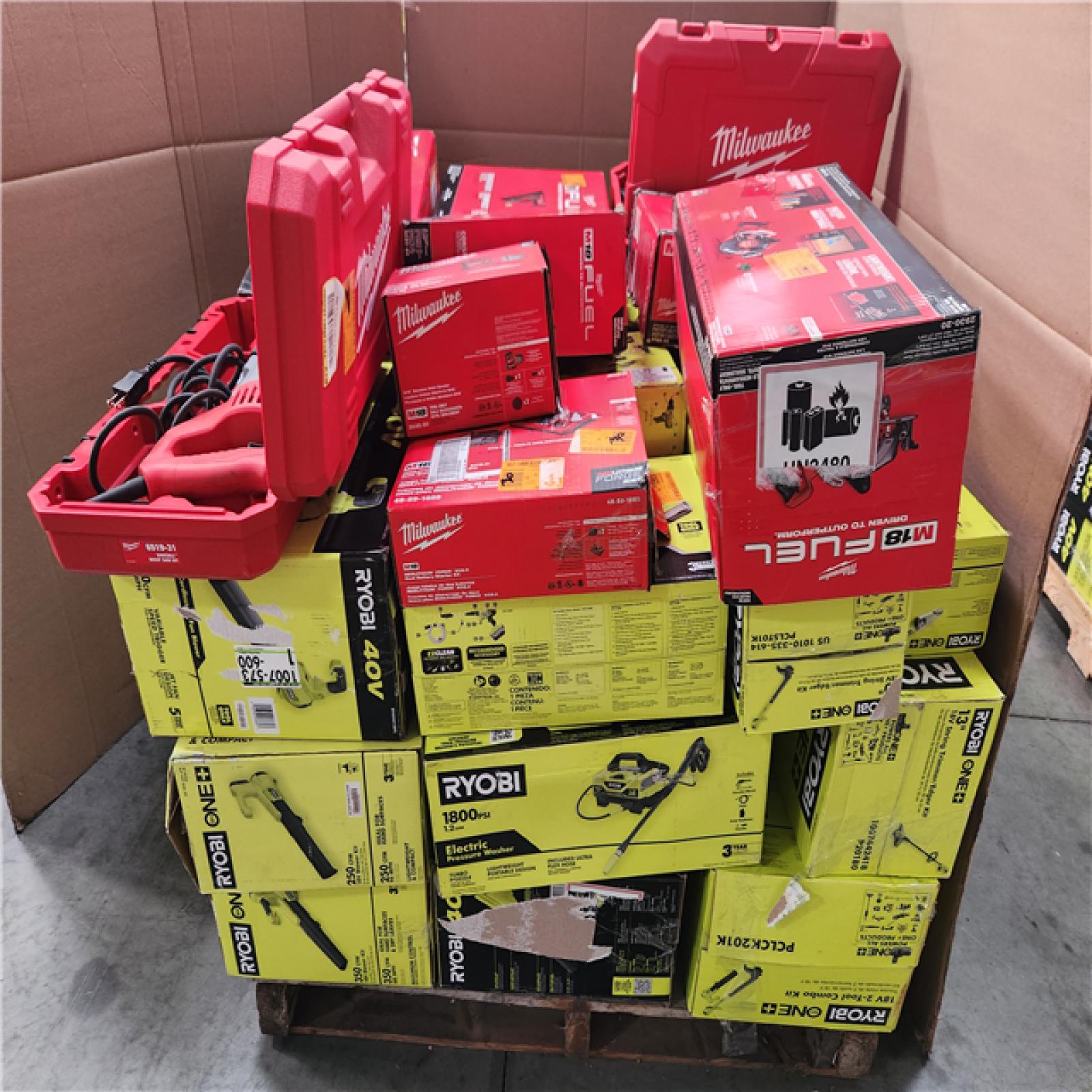 CALIFORNIA AS-IS TOOL PALLET