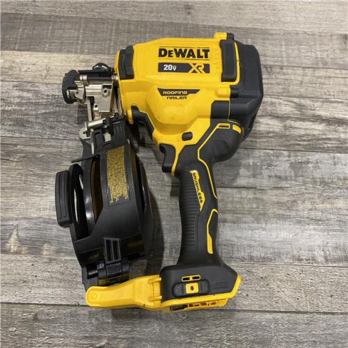 AS-IS DEWALT 20V MAX 15-Degree Electric Cordless Roofing Nailer (Tool Only)
