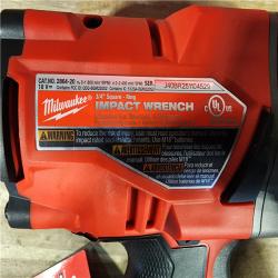 HOUSTON LOCATION - AS-IS (APPEARS LIKE NEW) Milwaukee M18 FUEL ONE-KEY 18V Lithium-Ion Brushless Cordless 3/4 in. Impact Wrench with Friction Ring (Tool-Only)