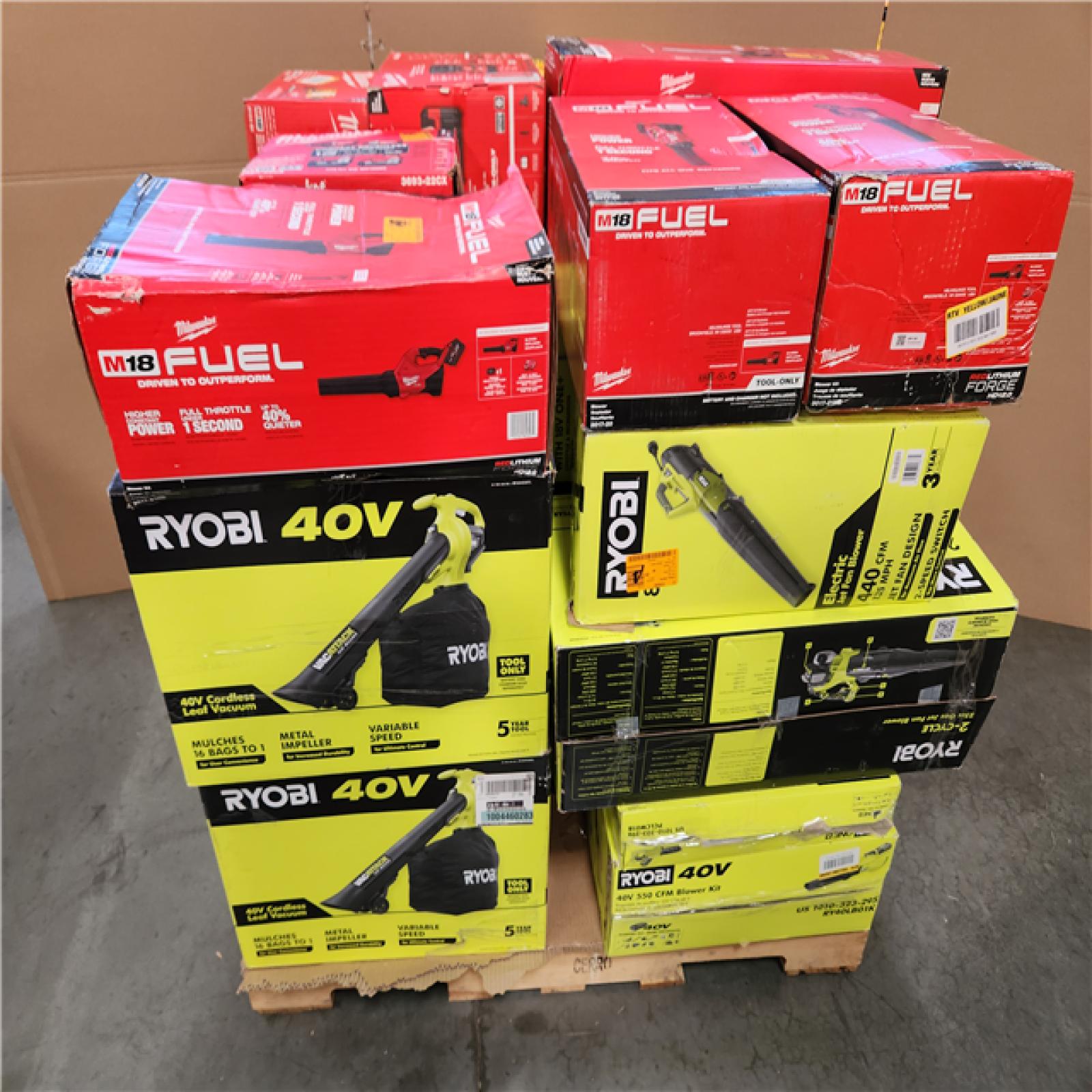 California AS-IS TOOL PALLET