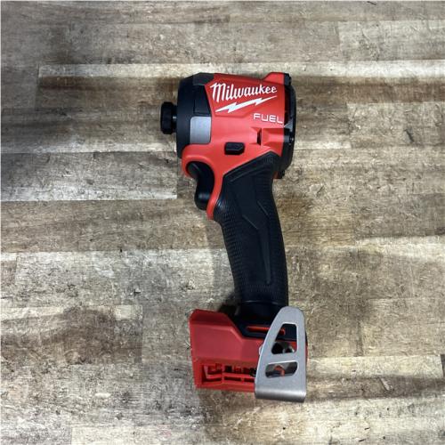 Houston Location AS-IS Milwaukee FUEL 18V Lithium-Ion Brushless Cordless 1/4 in. Hex Impact Driver (Tool-Only)
