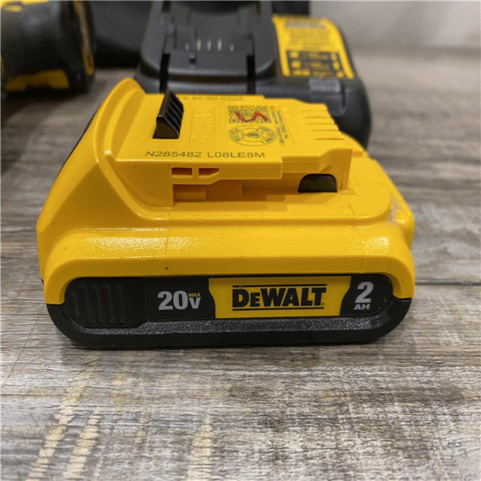 AS-IS DEWALT Atomic 20V Lithium-Ion Cordless Compact 1/2 in. Drill/Driver Kit