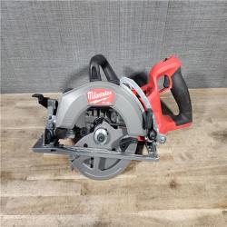 HOUSTON LOCATION - AS-IS MILWAUKEE 7-1/4 REAR HANDLE CIRCULAR SAW (TOOL ONLY)