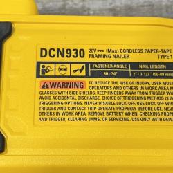 AS-IS DEWALT 20V 30 Degree Cordless Framing Nailer (Tool-Only)