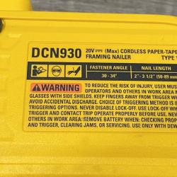 AS-IS DEWALT 20V 30 Degree Cordless Framing Nailer (Tool-Only)