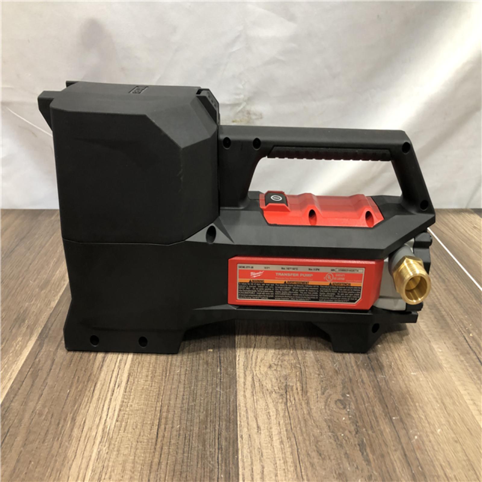 AS-IS Milwaukee 18-Volt 1/4 HP Lithium-Ion Cordless Transfer Pump (Tool Only)