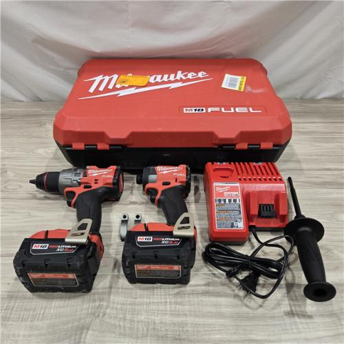 AS-IS MILWAUKEE FUEL 18V Cordless Hammer Drill and Impact Driver Combo Kit