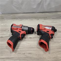 AS-IS Milwaukee 3497-22 12V Hammer Drill and Impact Driver Combo Kit