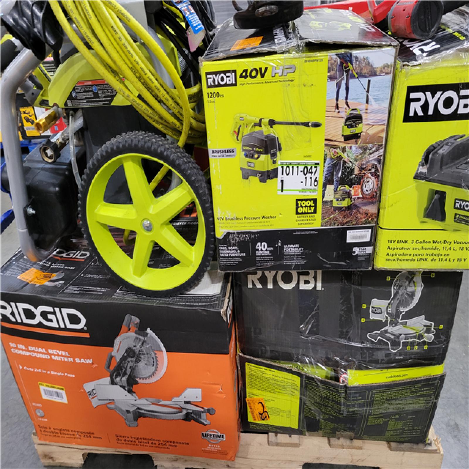 CALIFORNIA AS-IS TOOL PALLET