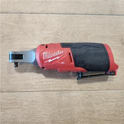 AS-IS- Milwaukee FUEL 12V Lithium-Ion Brushless Cordless High Speed 1/4 in. Ratchet (Tool-Only)
