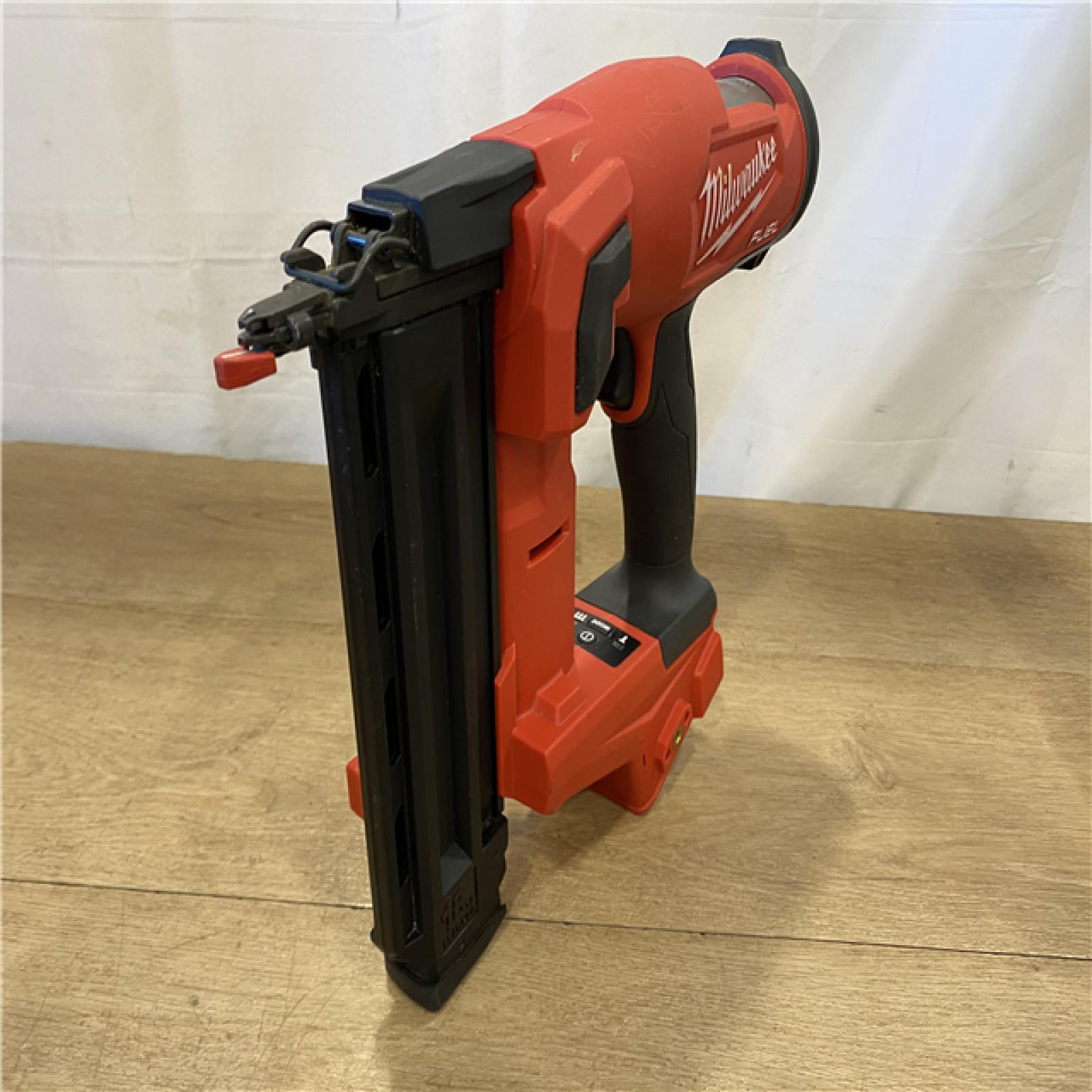 AS-IS Milwaukee FUEL 18-Volt Lithium-Ion Brushless Cordless Gen II 18-Gauge Brad Nailer (Tool-Only)