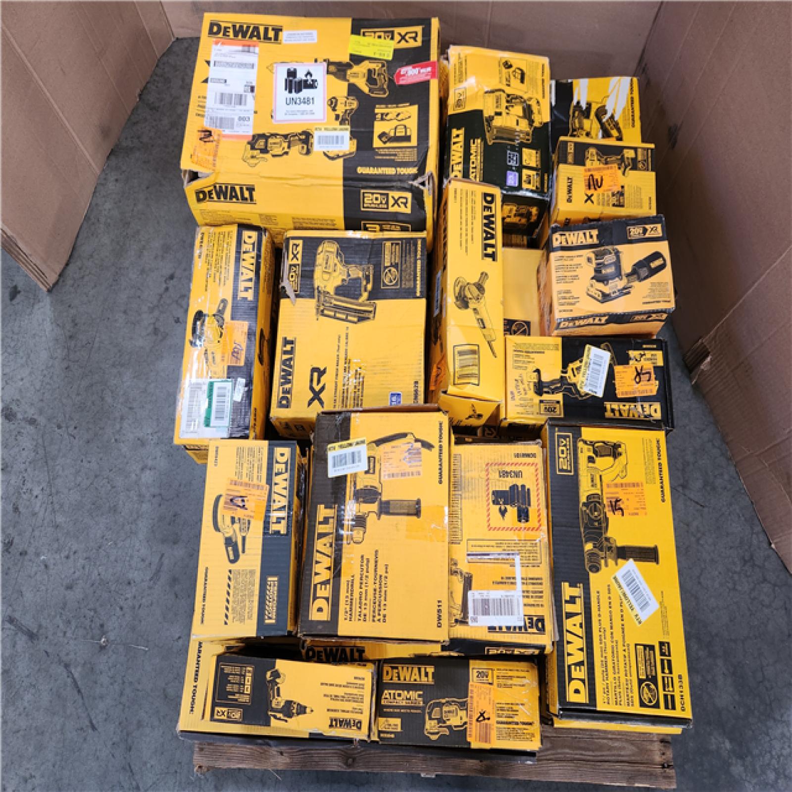 CALIFORNIA AS-IS TOOL PALLET