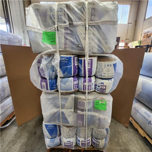 Phoenix NEW Knauf Insulation R13 Kraft Faced 15 in. x 32 ft. Fiberglass Insulation Rolls for 2x4 Wall - Sound-Reducing and Made in America (48-Rolls)