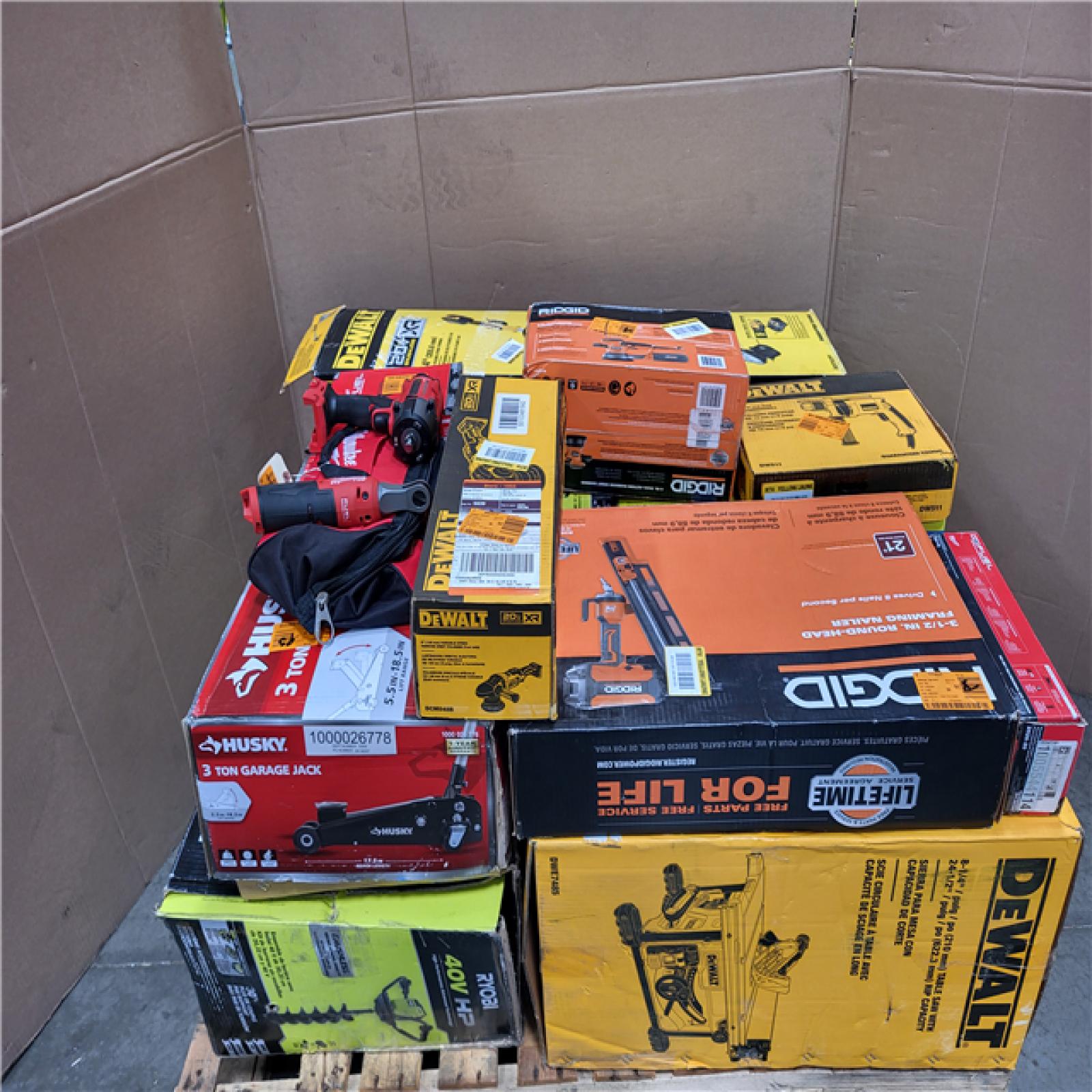 CALIFORNIA AS-IS TOOL PALLET