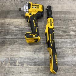AS-IS DEWALT 20V Lithium-Ion Cordless 2-Tool Combo Kit