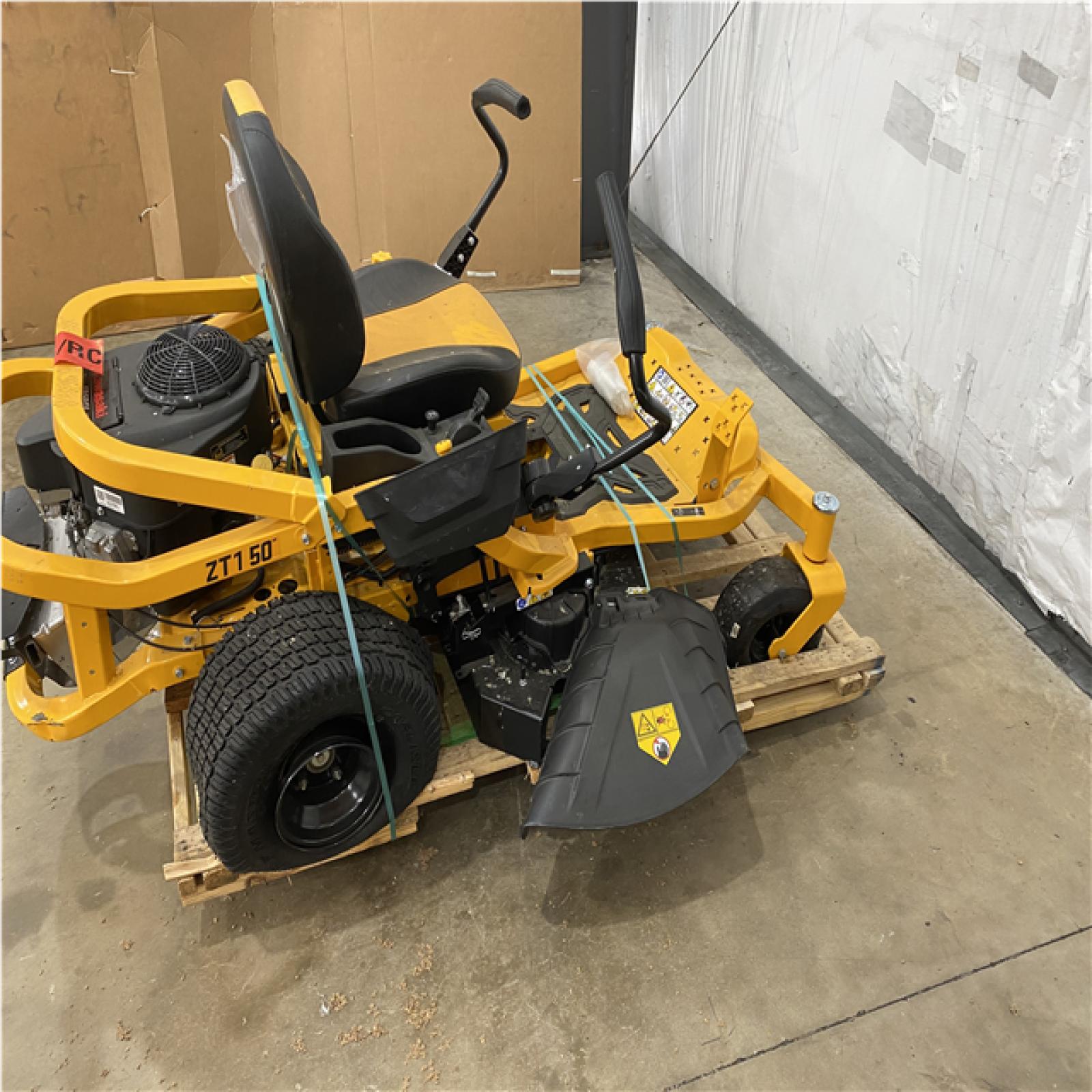 Houston Location - AS-IS Outdoor Power Equipment CUB CADET ZT1 50 SIT DOWN MOWER