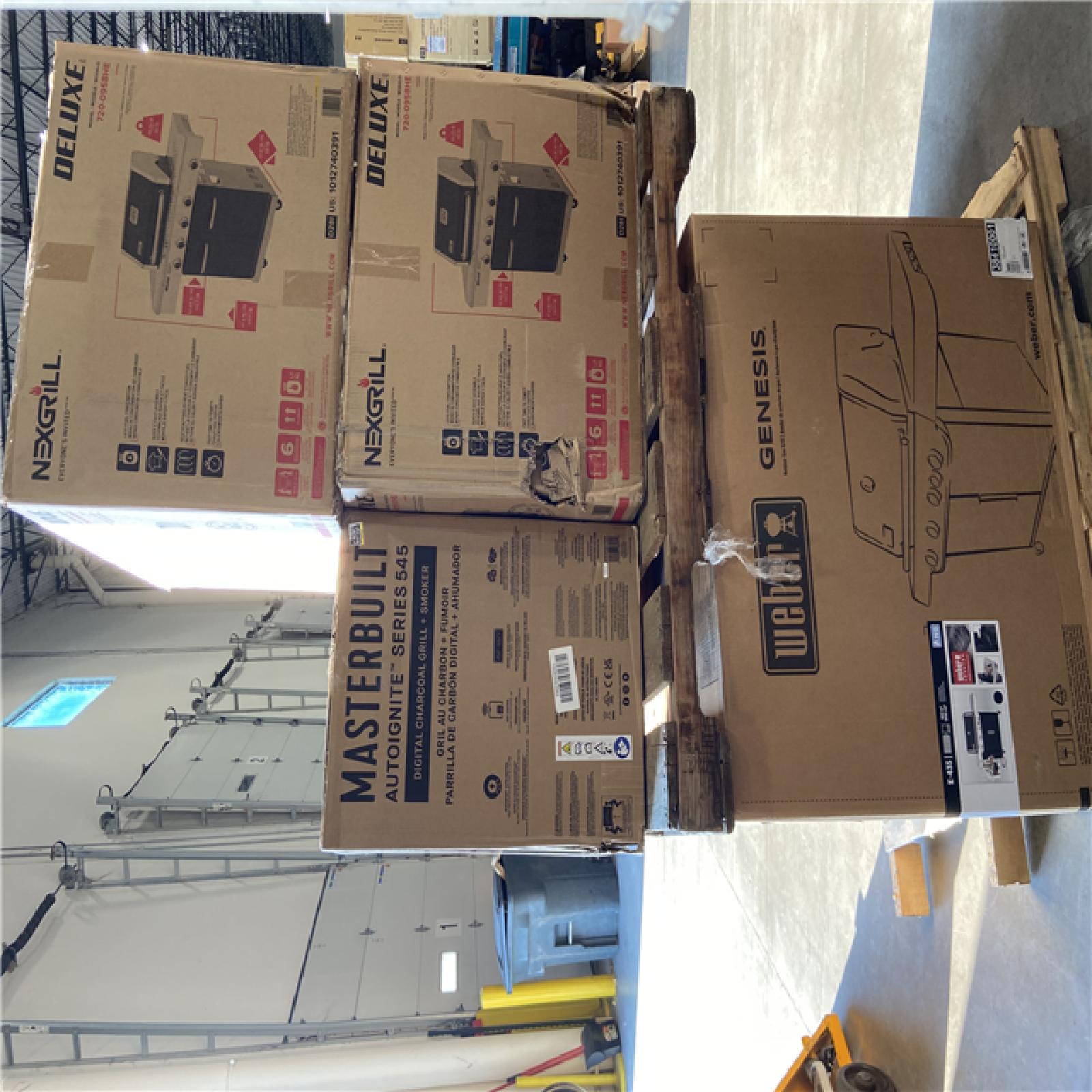 DALLAS LOCATION - MIXED GRILL PALLET (4 UNITS)