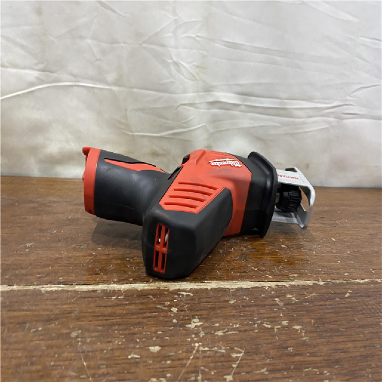 AS-IS Milwaukee M12 FUEL 12-Volt Lithium-Ion Brushless Cordless HACKZALL Reciprocating Saw Kit W/ Free M12 2.0Ah Compact Battery