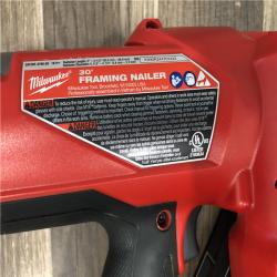 AS-IS Milwaukee FUEL 3-1/2 in. 18-Volt 30-Degree Lithium-Ion Brushless Cordless Framing Nailer (Tool-Only)