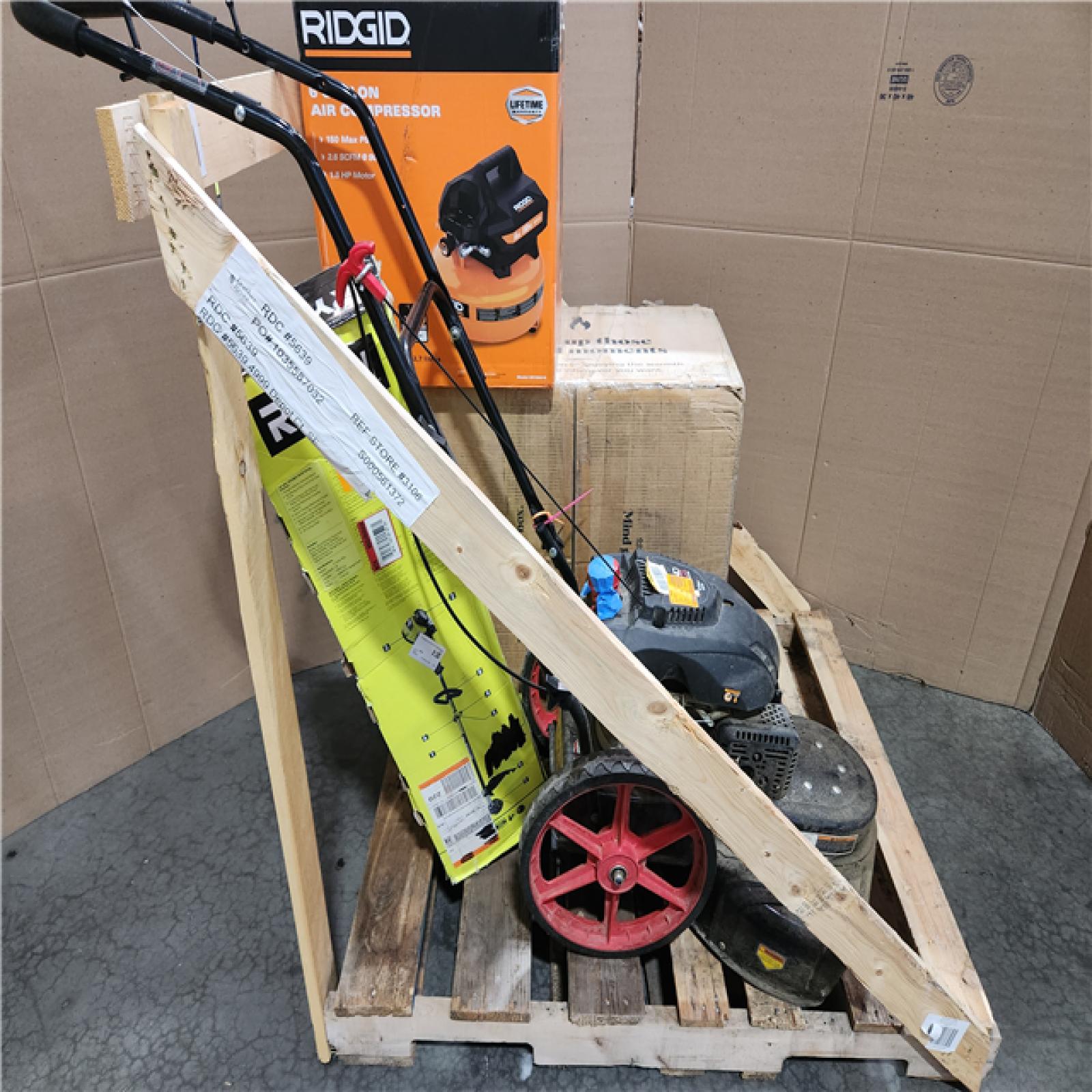CALIFORNIA AS-IS OUTDOOR POWER EQUIPMENT