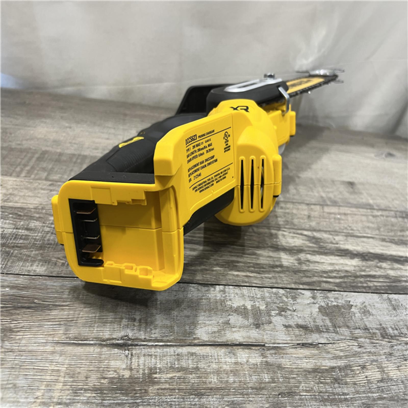 AS-IS DEWALT 20V MAX 8 in. Brushless Cordless Battery Powered Pruning Chainsaw (Tool Only)