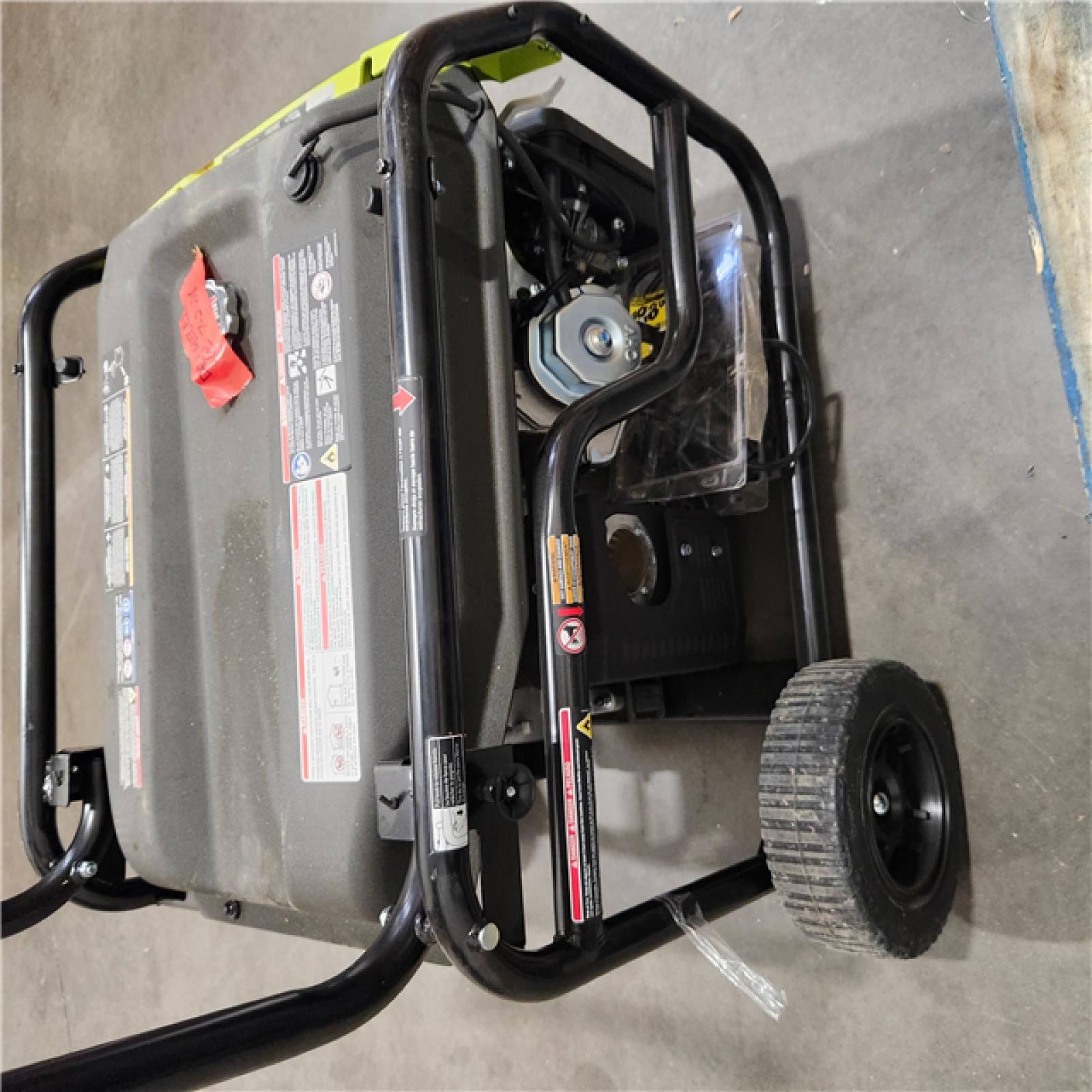 Dallas Location - As-Is RYOBI 6,500-Watt Gasoline Portable Generator