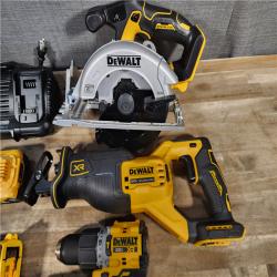 HOUSTON LOCATION - AS-IS DEWALT 20V 5-TOOL COMBO KIT