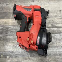 AS-IS Milwaukee FUEL 18-Volt Lithium-Ion Brushless Cordless Coil Roofing Nailer (Tool Only)