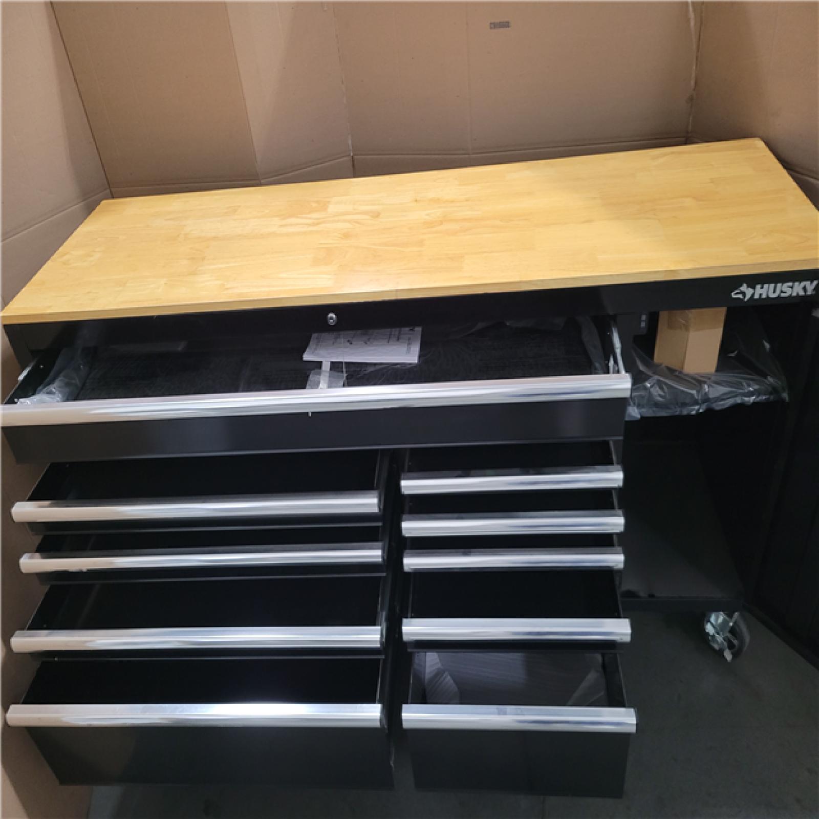 CALIFORNIA AS-IS HUSKY 72 IN. DRAWER MOBILE WORK BENCH