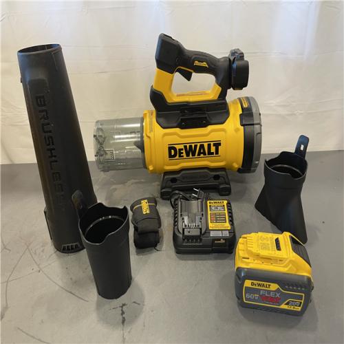 AS-IS - DEWALT FLEXVOLT 60V MAX 160 MPH 760 CFM Brushless Cordless Axial Blower Kit