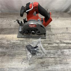 AS-IS Milwaukee FUEL 18V Lithium-Ion Brushless Cordless 6-1/2 in. Circular Saw (Tool-Only)
