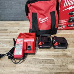 HOUSTON LOCATION - AS-IS Milwaukee 18V Lithium-Ion Brushless Cordless Compact Drill/Impact Combo Kit