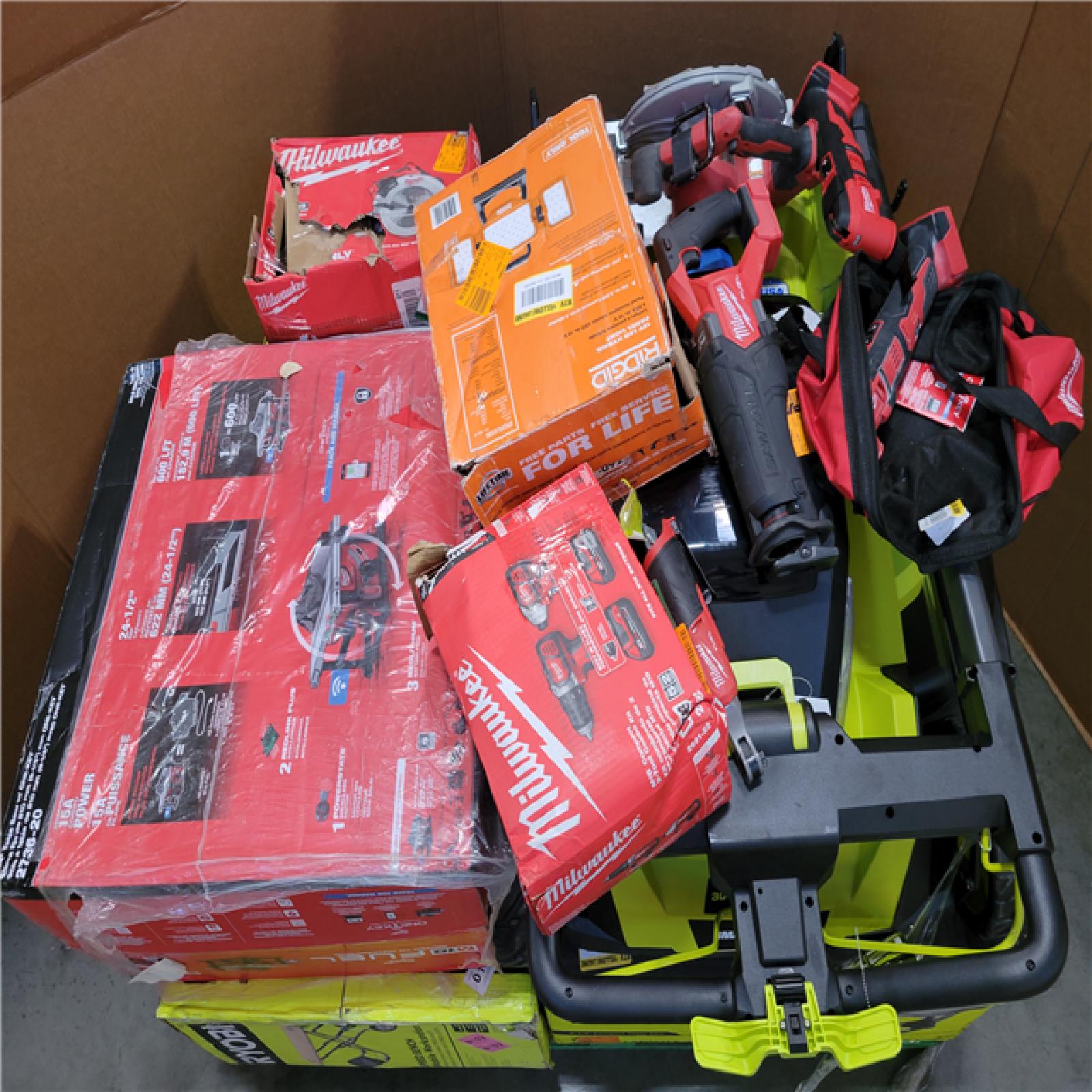 CALIFORNIA AS-IS TOOL PALLET