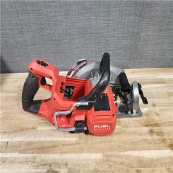 HOUSTON LOCATION - AS-IS Milwaukee FUEL 18V Lithium-Ion Cordless 7-1/4 in. Rear Handle Circular Saw (Tool-Only)