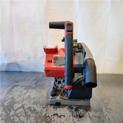 AS-IS- NEW Milwaukee M18 FUEL 18-Volt Lithium-Ion Brushless Cordless 6-1/2 in. Plunge Track Saw PACKOUT Kit with One 6.0 Ah Battery