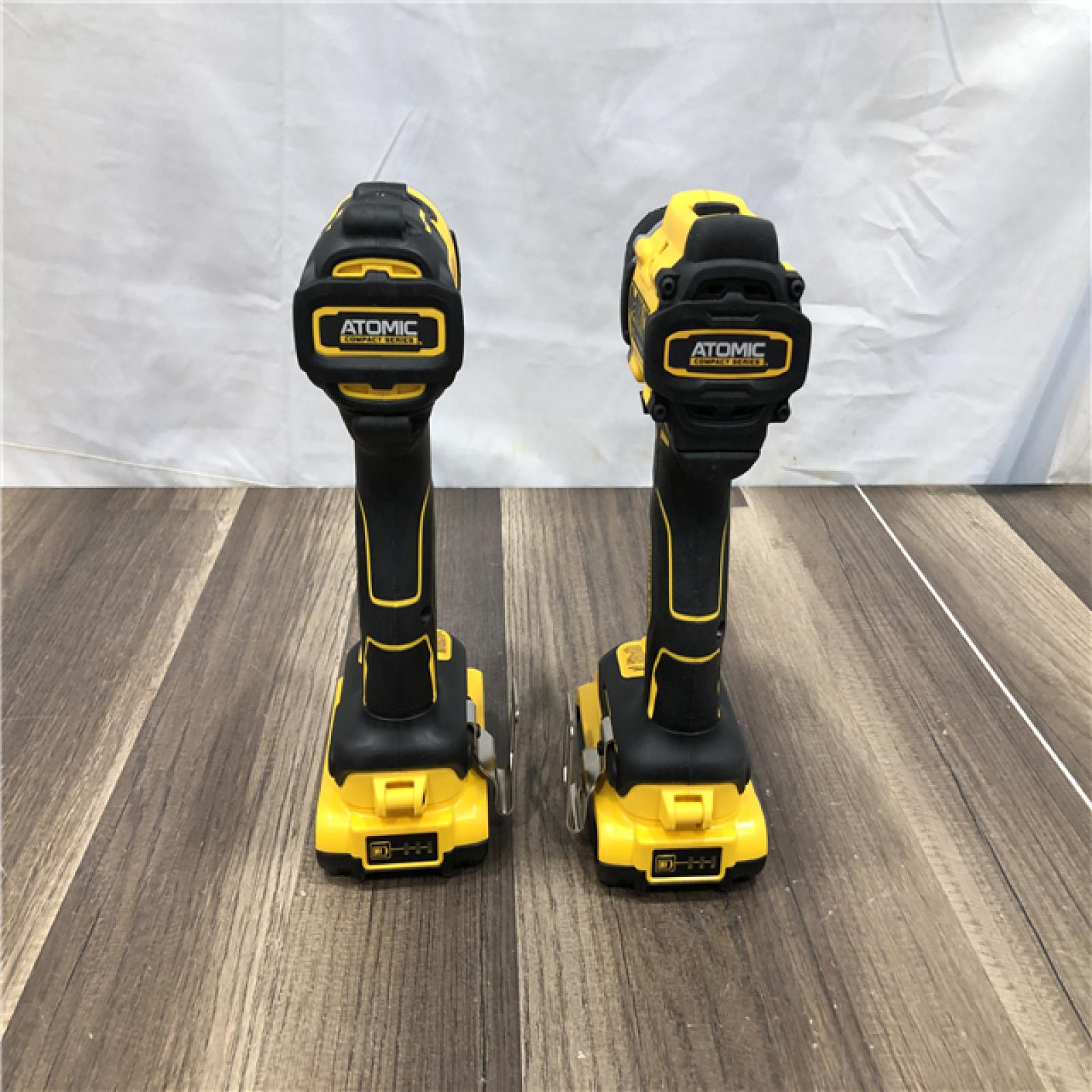 AS-IS DEWALT ATOMIC 20-Volt MAX Lithium-Ion Cordless Combo Kit