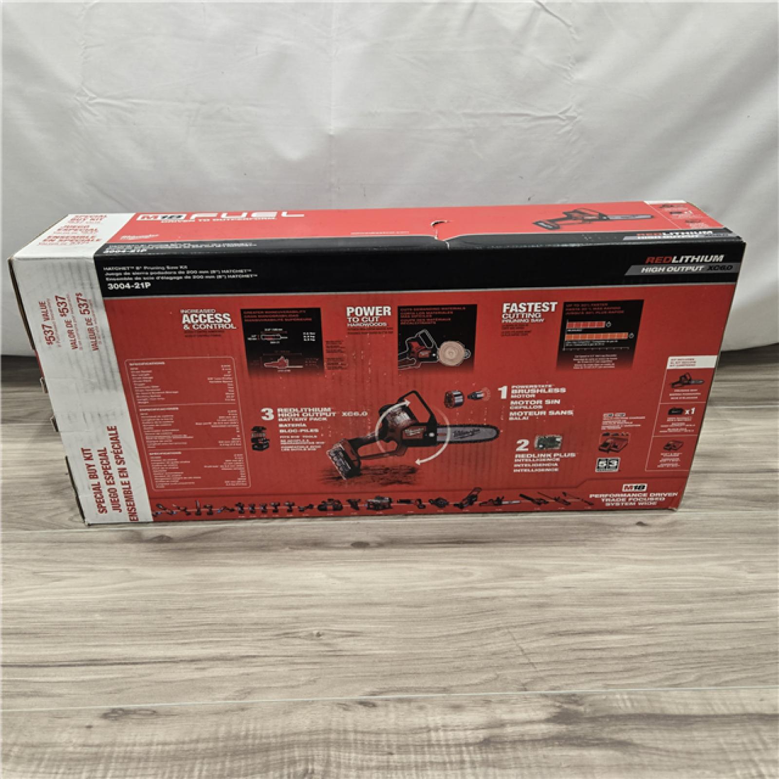 NEW! - Milwaukee M18 FUEL 18V HATCHET Pruning Saw Kit