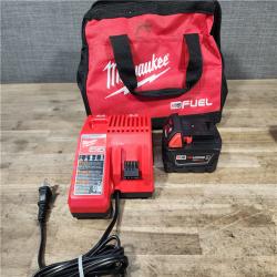 HOUSTON LOCATION - AS-IS Milwaukee M18 1/2 in. Cordless Brushless High Torque Impact Wrench Kit (Battery & Charger)