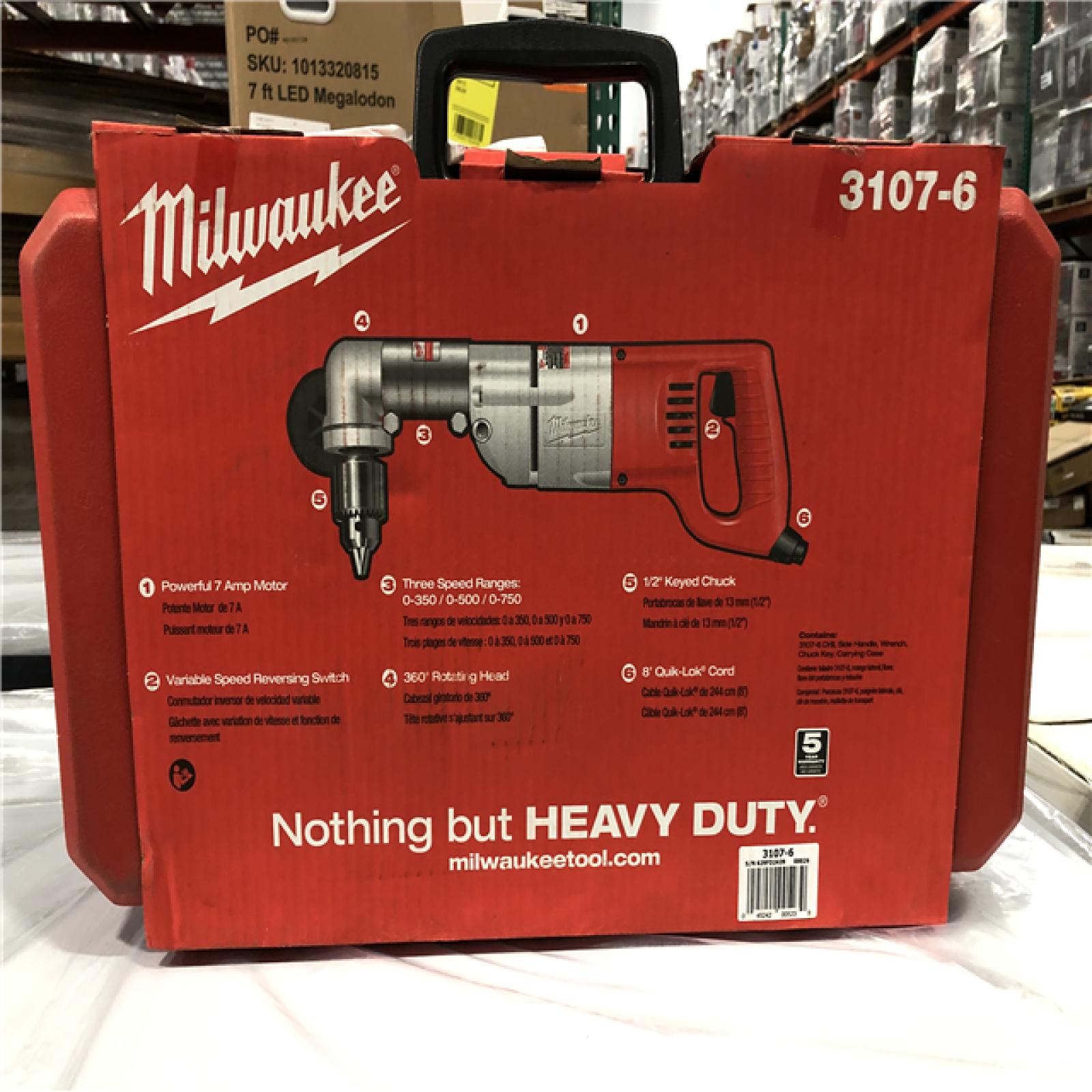 Milwaukee Right Angle Drill Kit