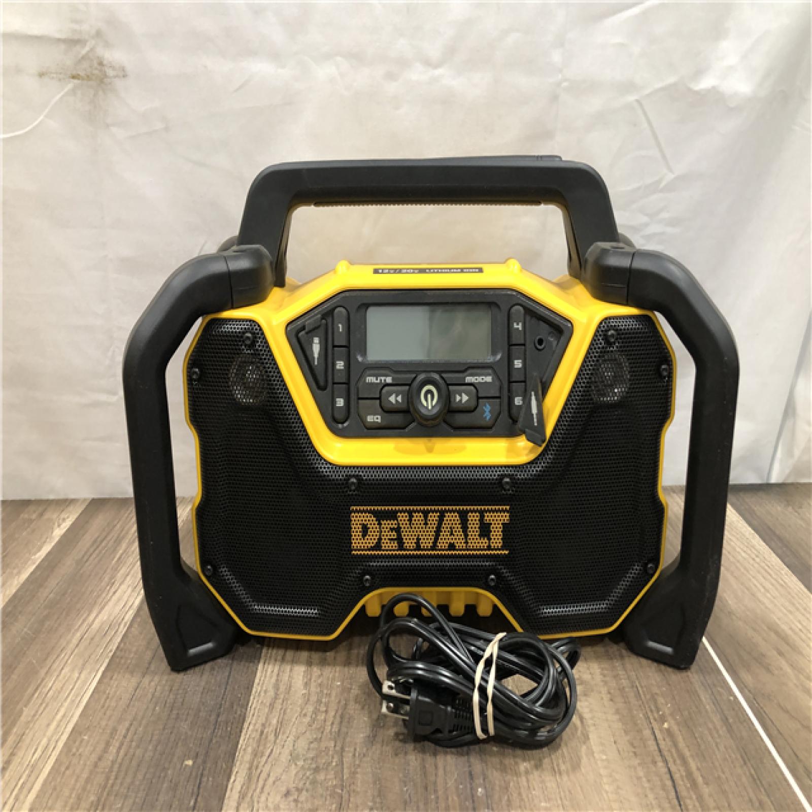 AS-IS DEWALT 20V MAX Compact Cordless Bluetooth Radio (Tool Only)