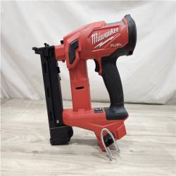 AS-IS Milwaukee FUEL 18-Volt Lithium-Ion Brushless Cordless 18-Gauge 1/4 in. Narrow Crown Stapler (Tool-Only)