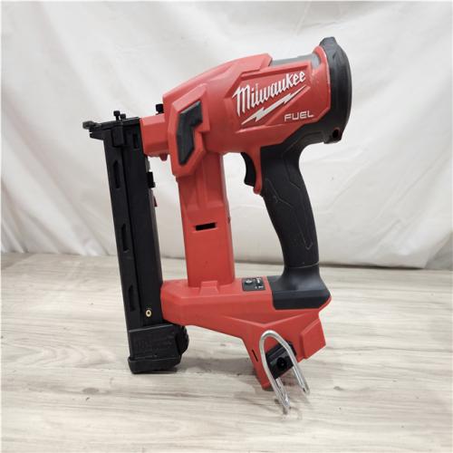 AS-IS Milwaukee FUEL 18-Volt Lithium-Ion Brushless Cordless 18-Gauge 1/4 in. Narrow Crown Stapler (Tool-Only)