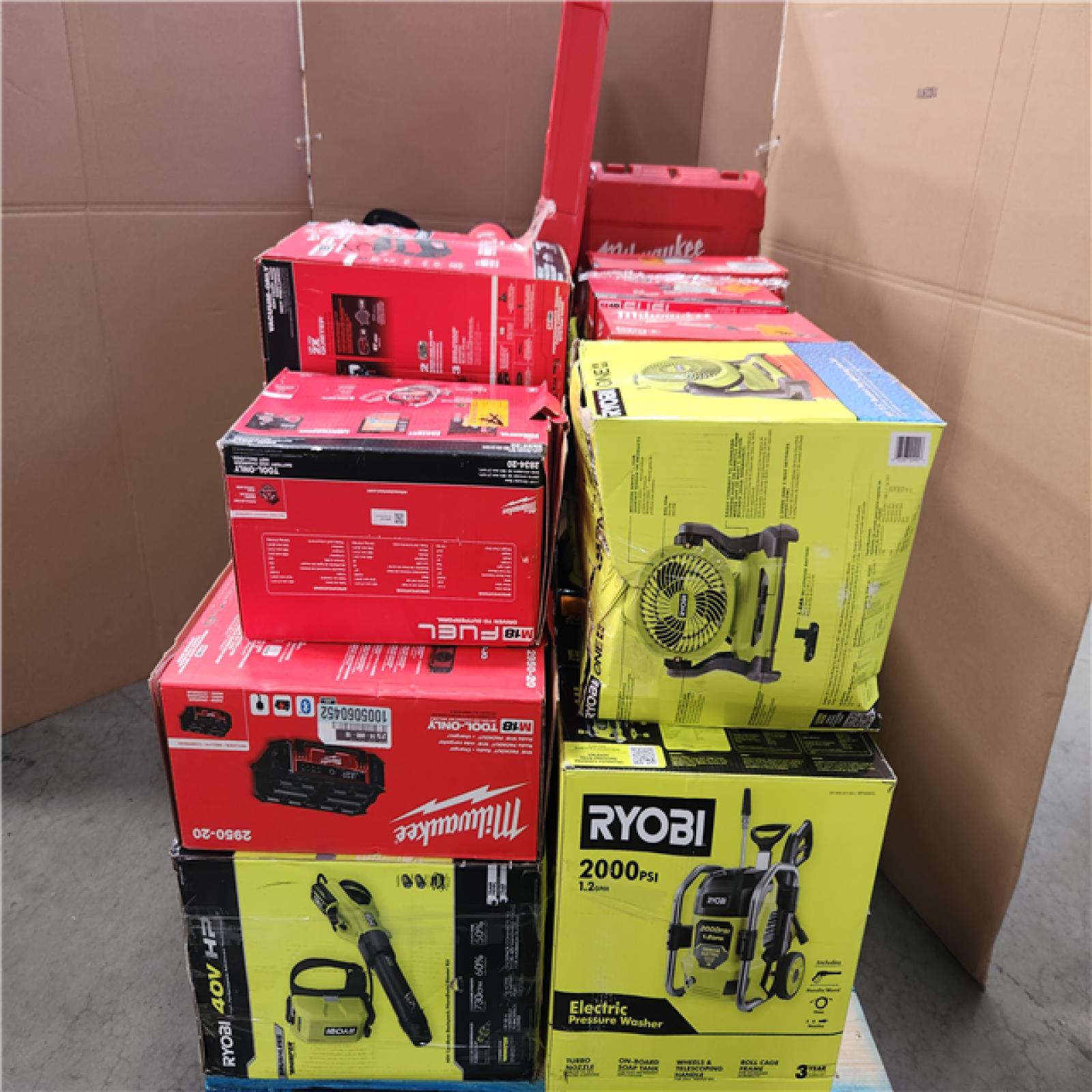 CALIFORNIA AS-IS TOOL PALLET