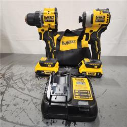 AS-IS- DEWALT ATOMIC 20-Volt MAX Lithium-Ion Cordless Combo Kit