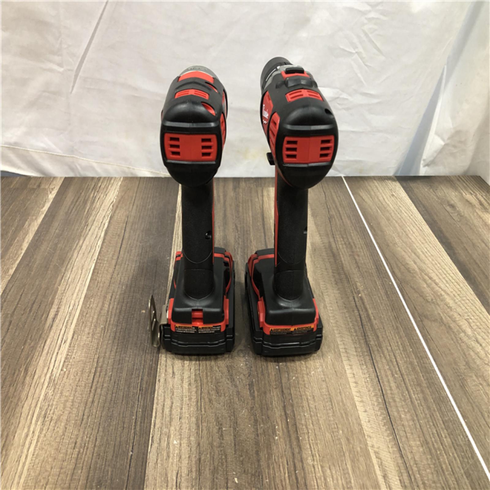 AS-IS Milwaukee 18V Lithium-Ion Cordless Drill Driver/Impact Driver Combo Kit