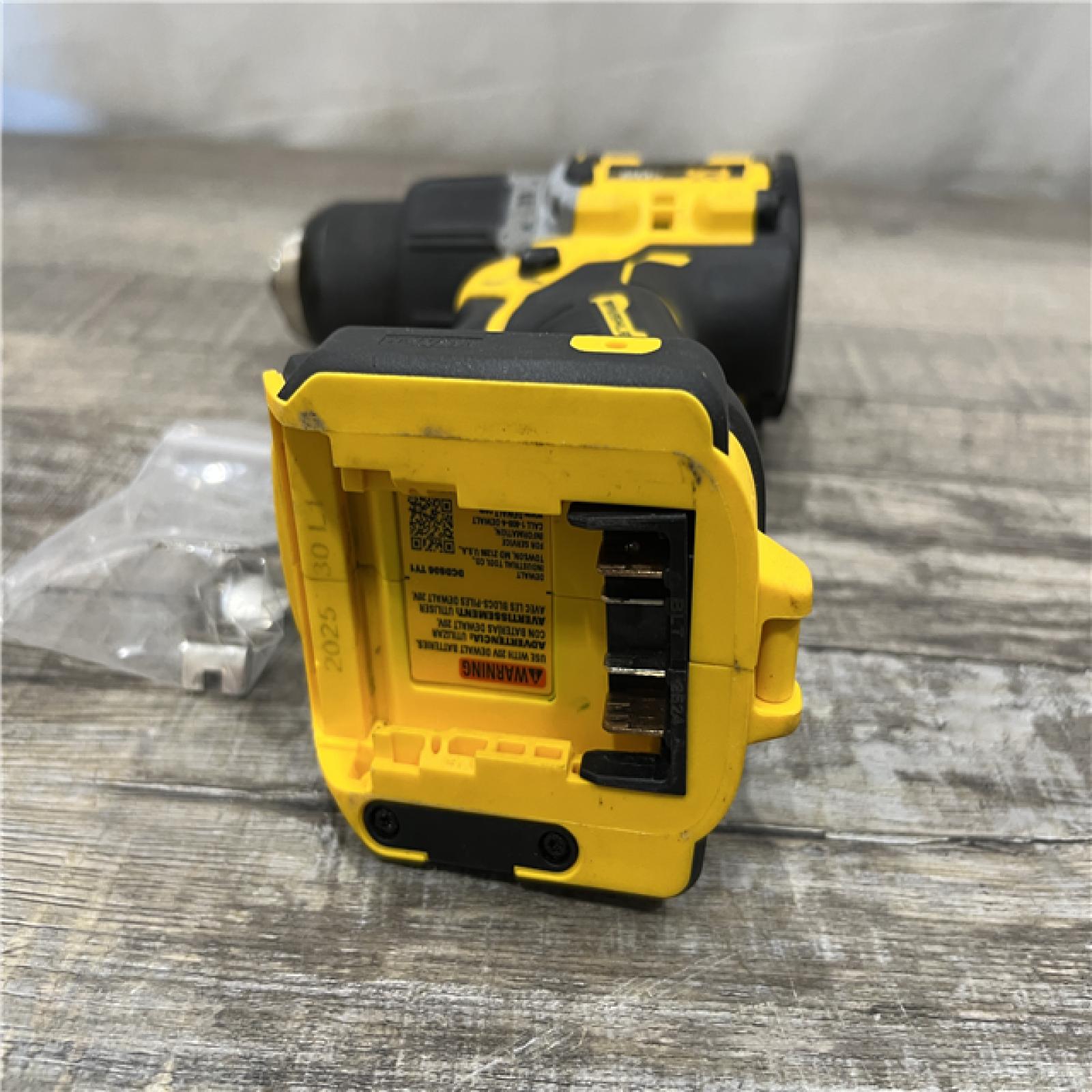 AS-IS DEWALT 20V XR Brushless Cordless 1/2 in. Hammer Drill (Tool-Only)