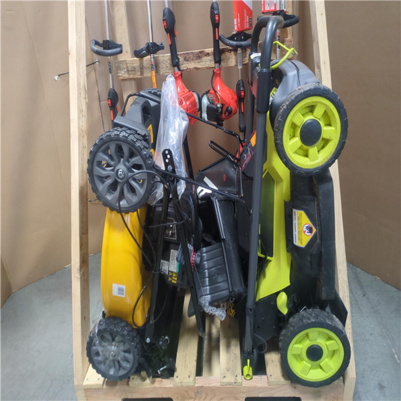 CALIFORNIA AS-IS OUTDOOR POWER EQUIPMENT